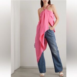 New STAUD DESIREE TOP | CORAL PINK